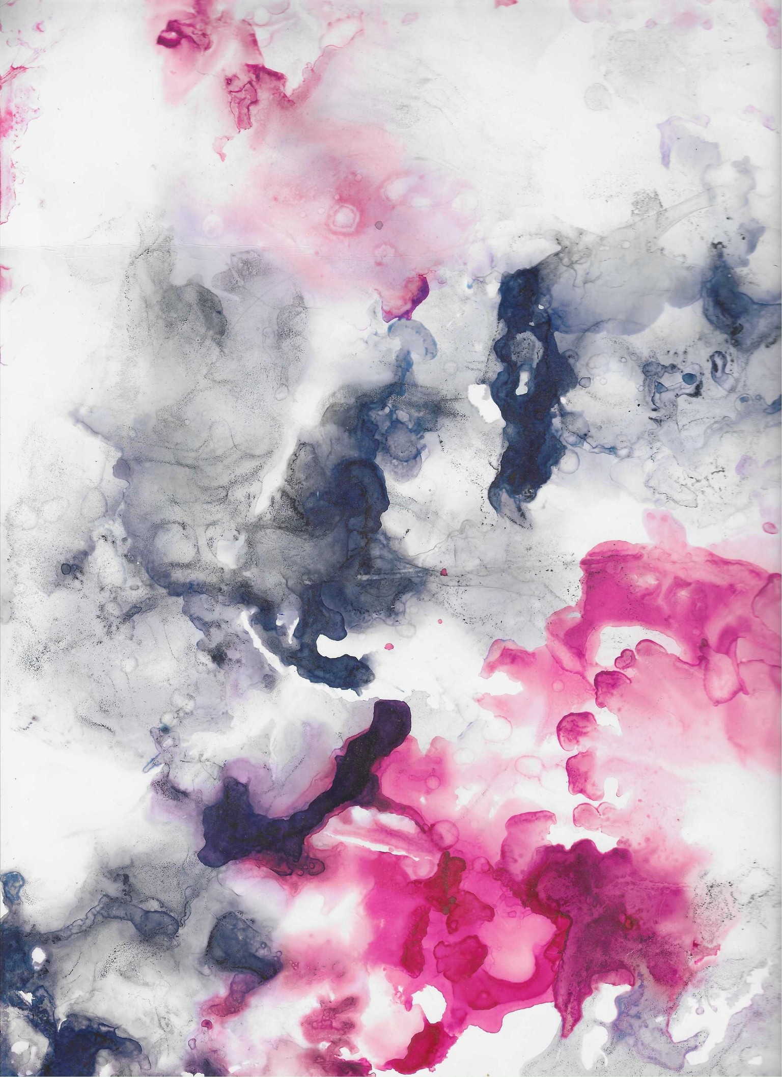 Alcohol Inks First Try - image 2 - student project