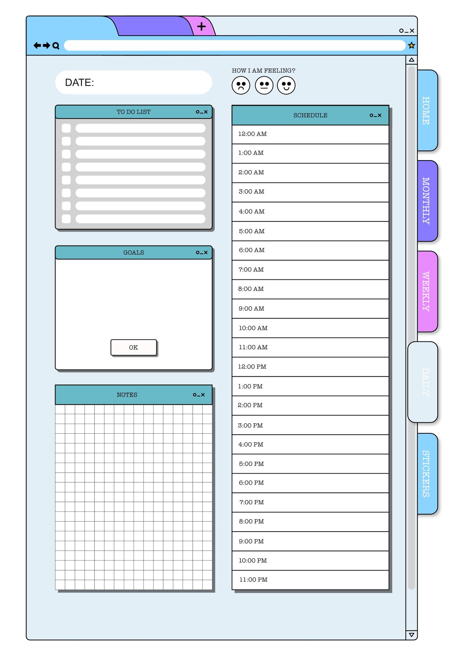Digital Planner - image 4 - student project