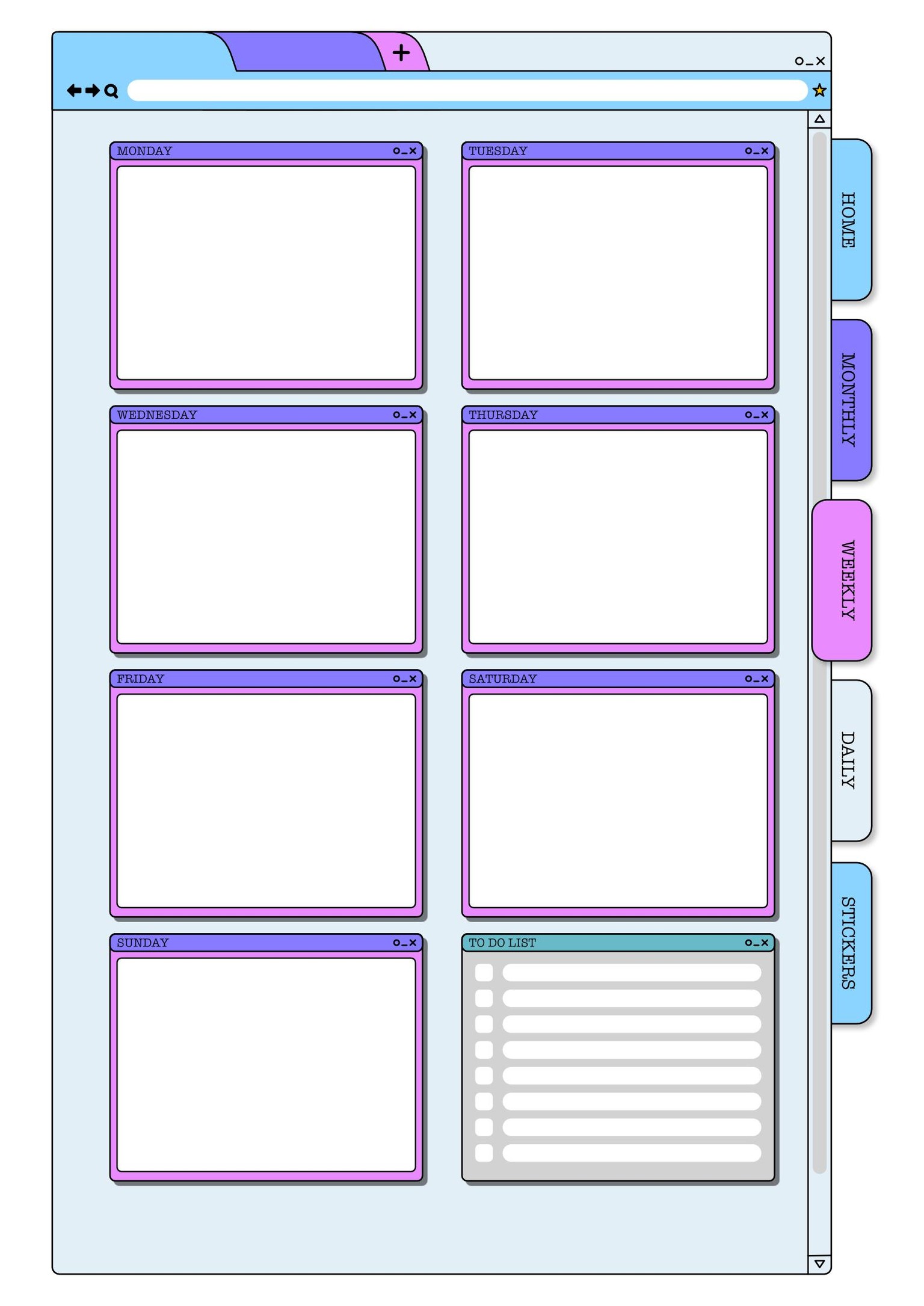 Digital Planner - image 3 - student project