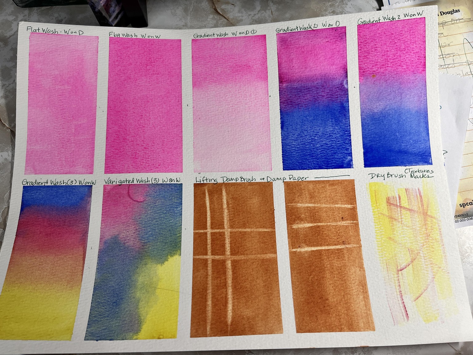 101 watercolor techniques - image 1 - student project