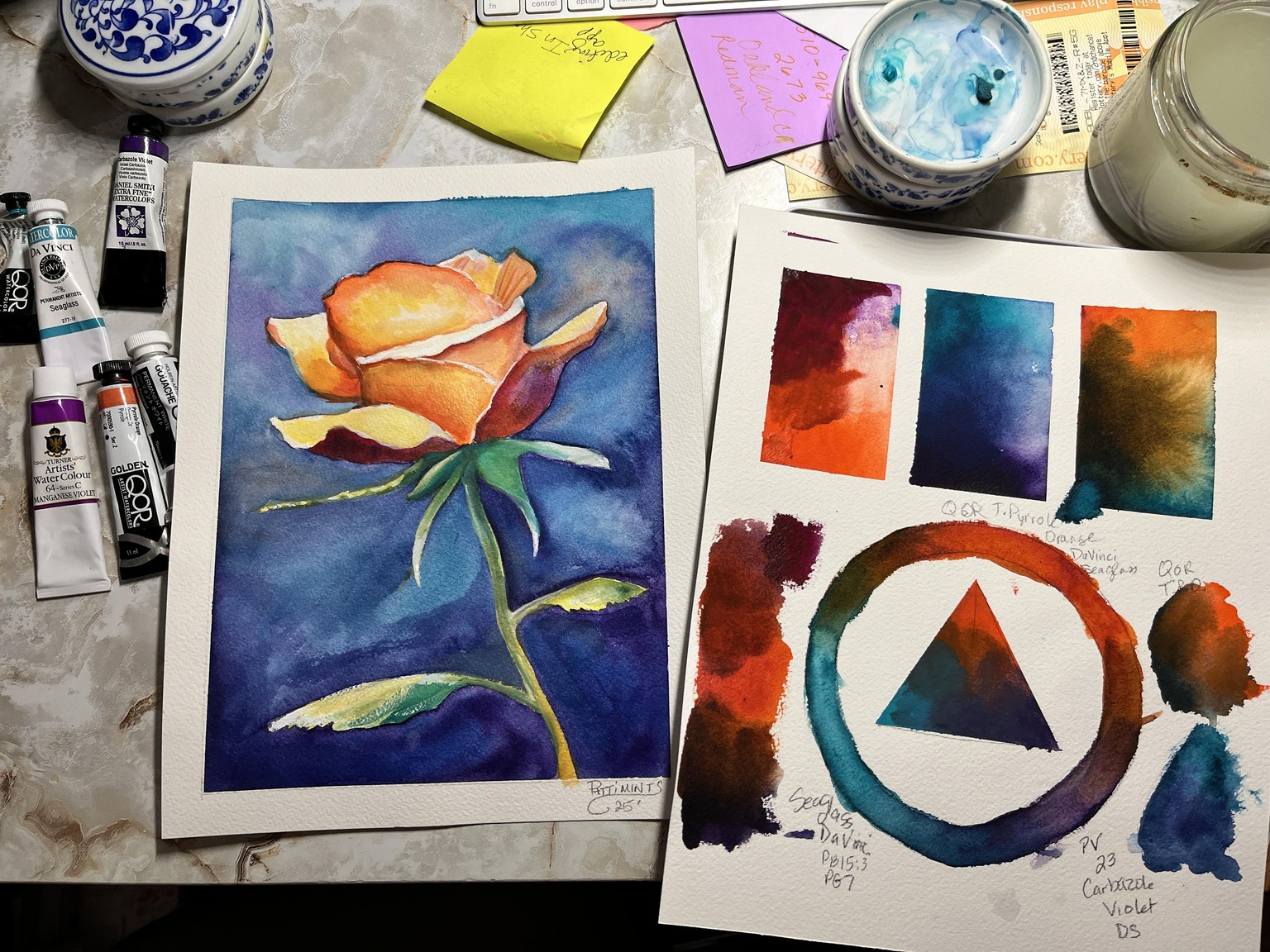 Colorful Rose - image 3 - student project