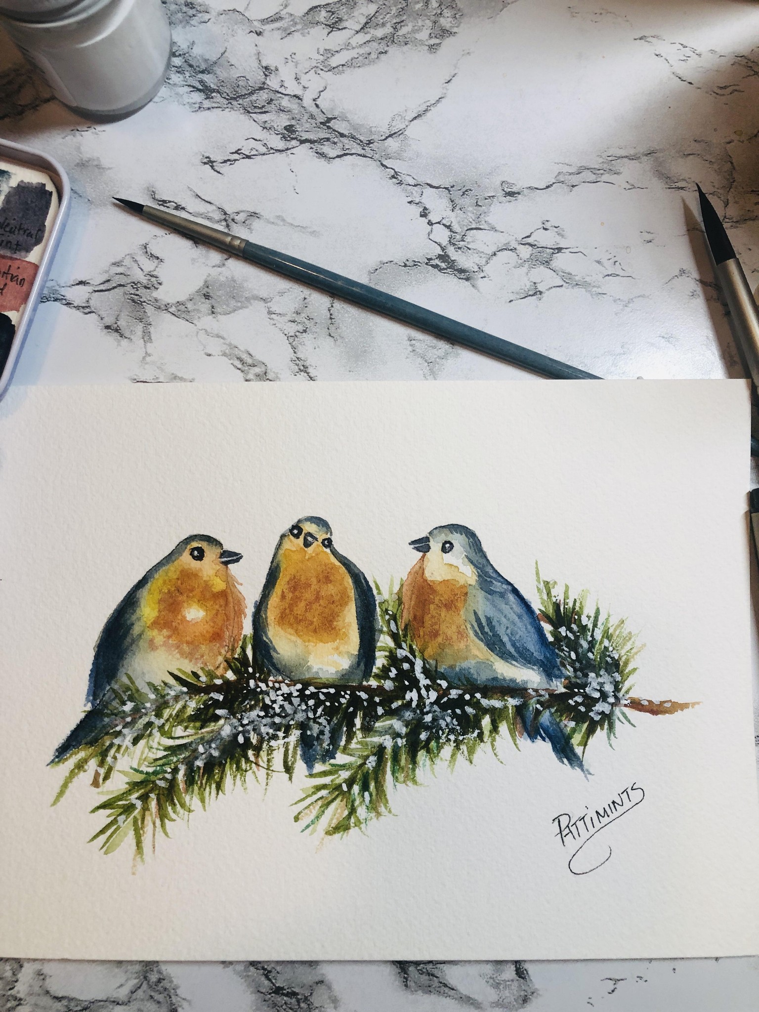 Fun Projects for Christmas Cards - image 1 - student project