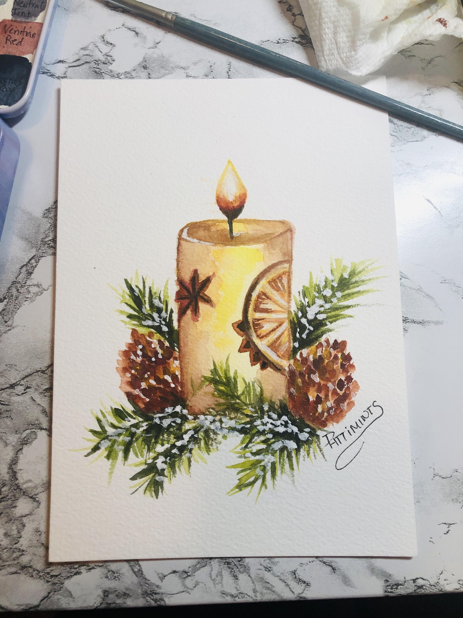 Fun Projects for Christmas Cards - image 2 - student project