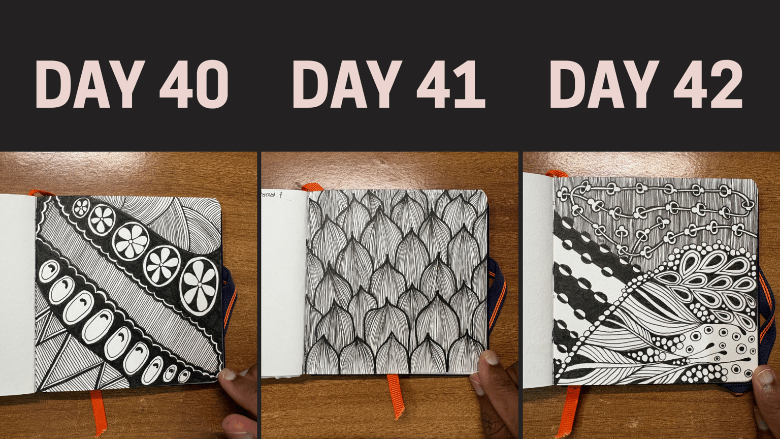 45 Zentangle Designs - image 2 - student project