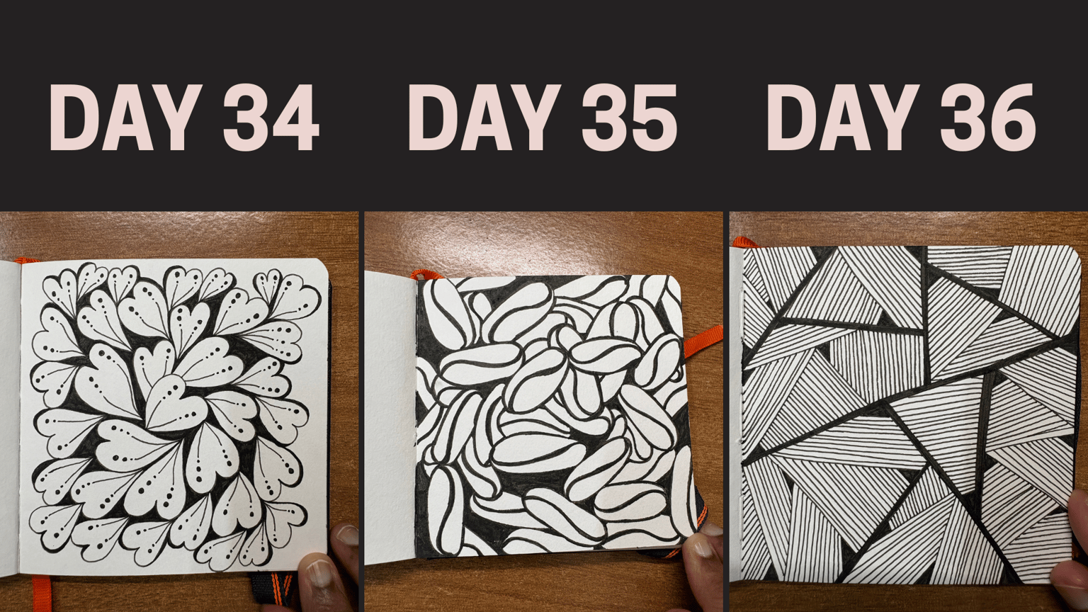 45 Zentangle Designs - image 4 - student project