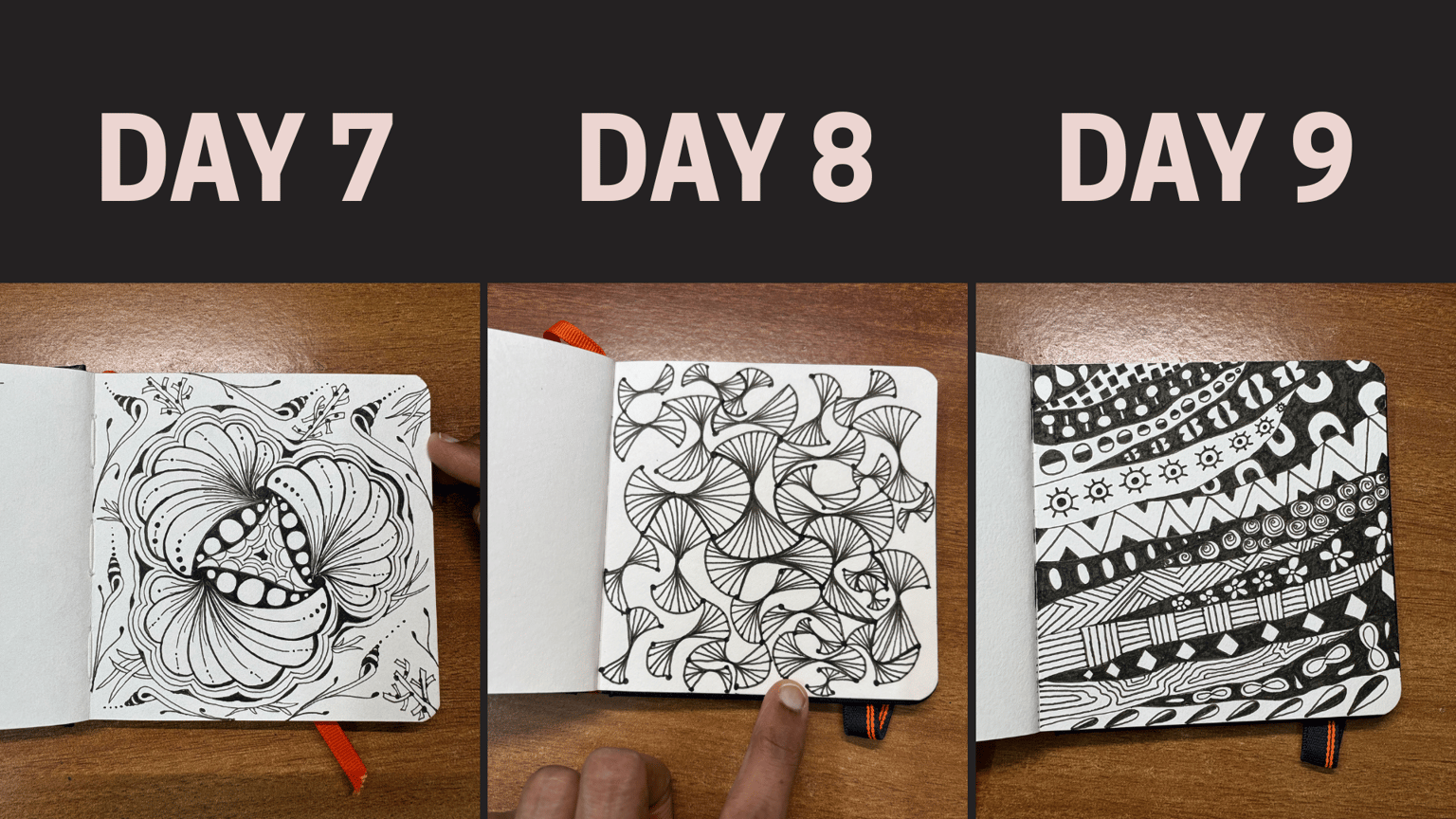 45 Zentangle Designs - image 13 - student project