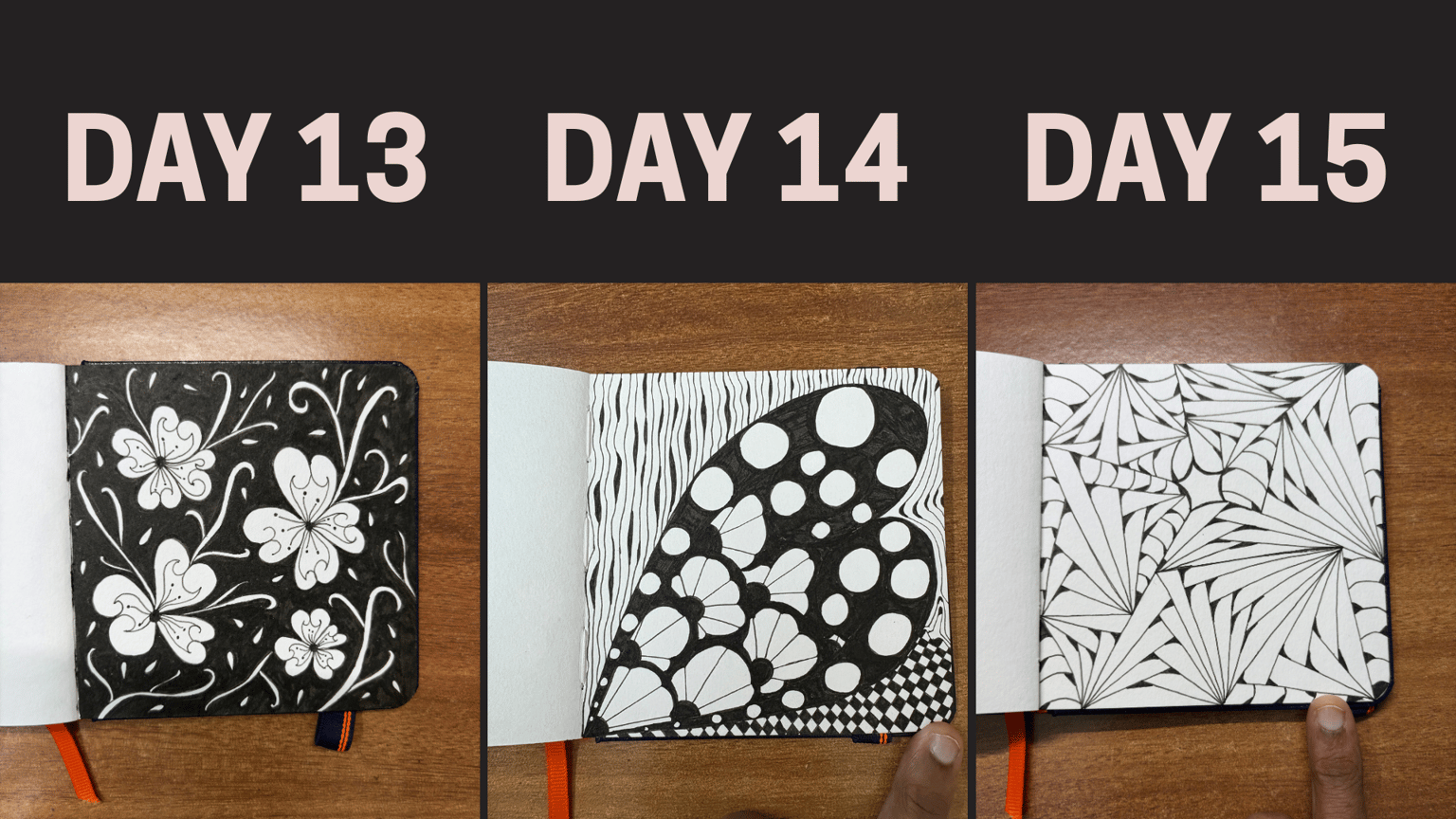 45 Zentangle Designs - image 11 - student project