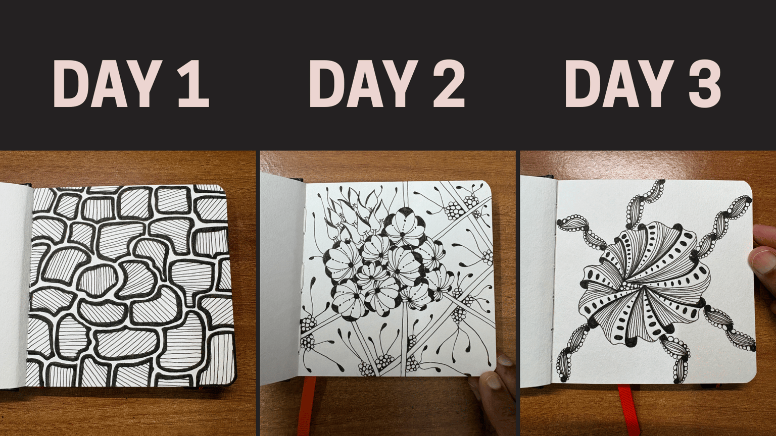45 Zentangle Designs - image 15 - student project