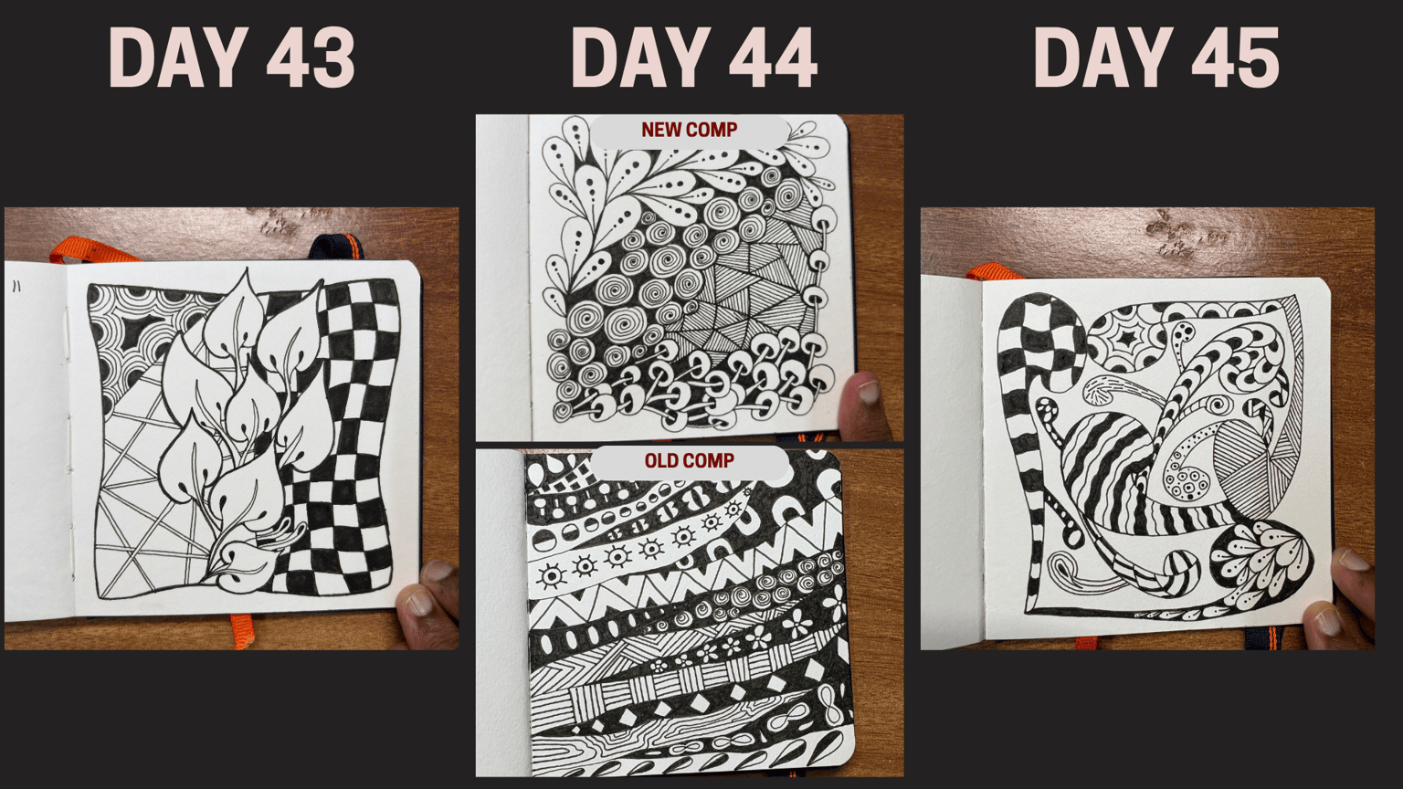 45 Zentangle Designs - image 1 - student project