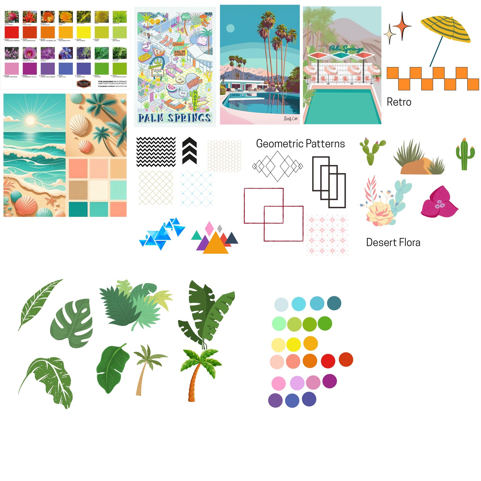 Palm Springs for Spoonflower challenge - image 1 - student project