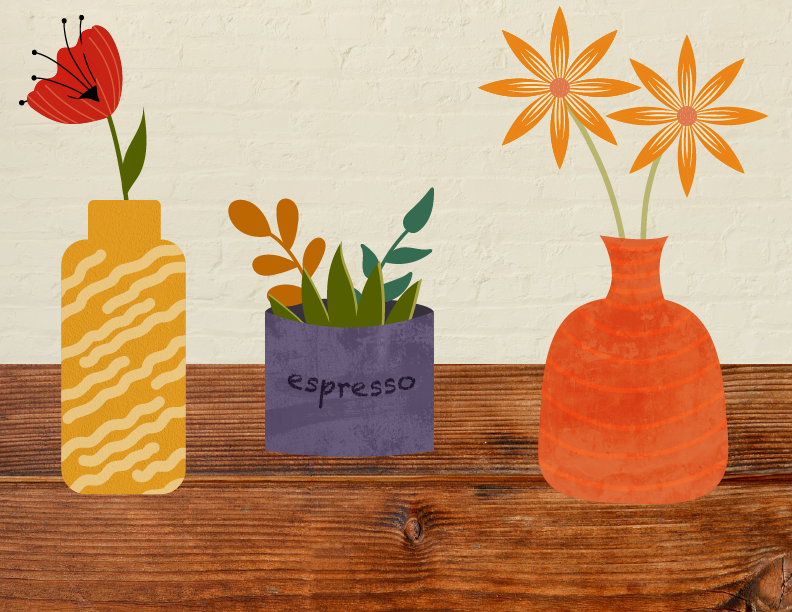 Floral vector art - image 1 - student project