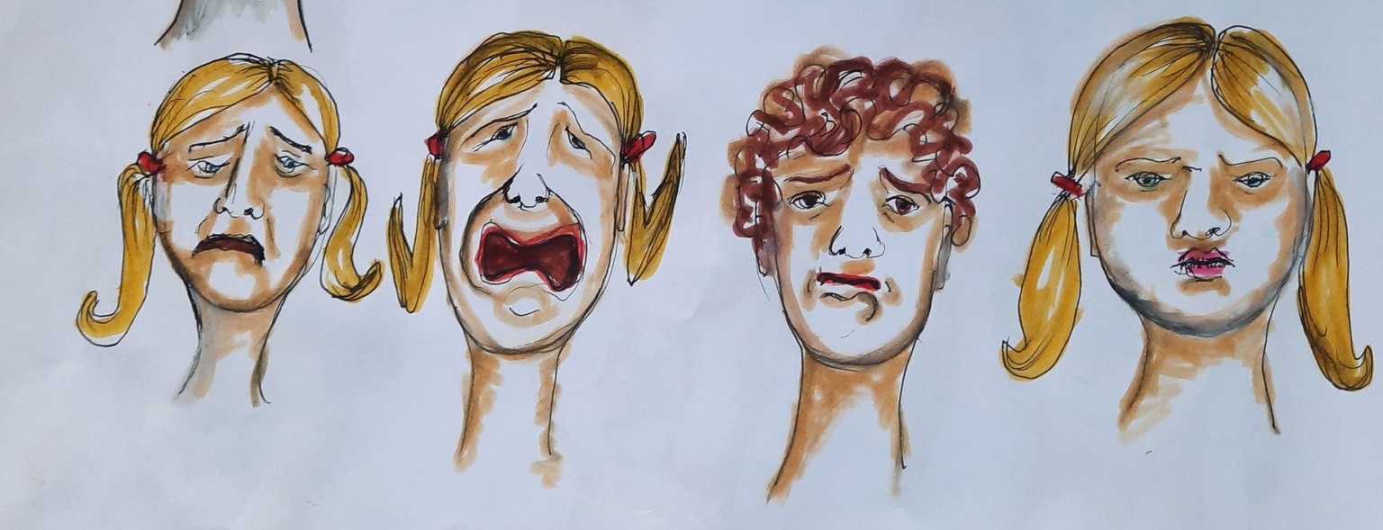 cartoon expressions - image 1 - student project