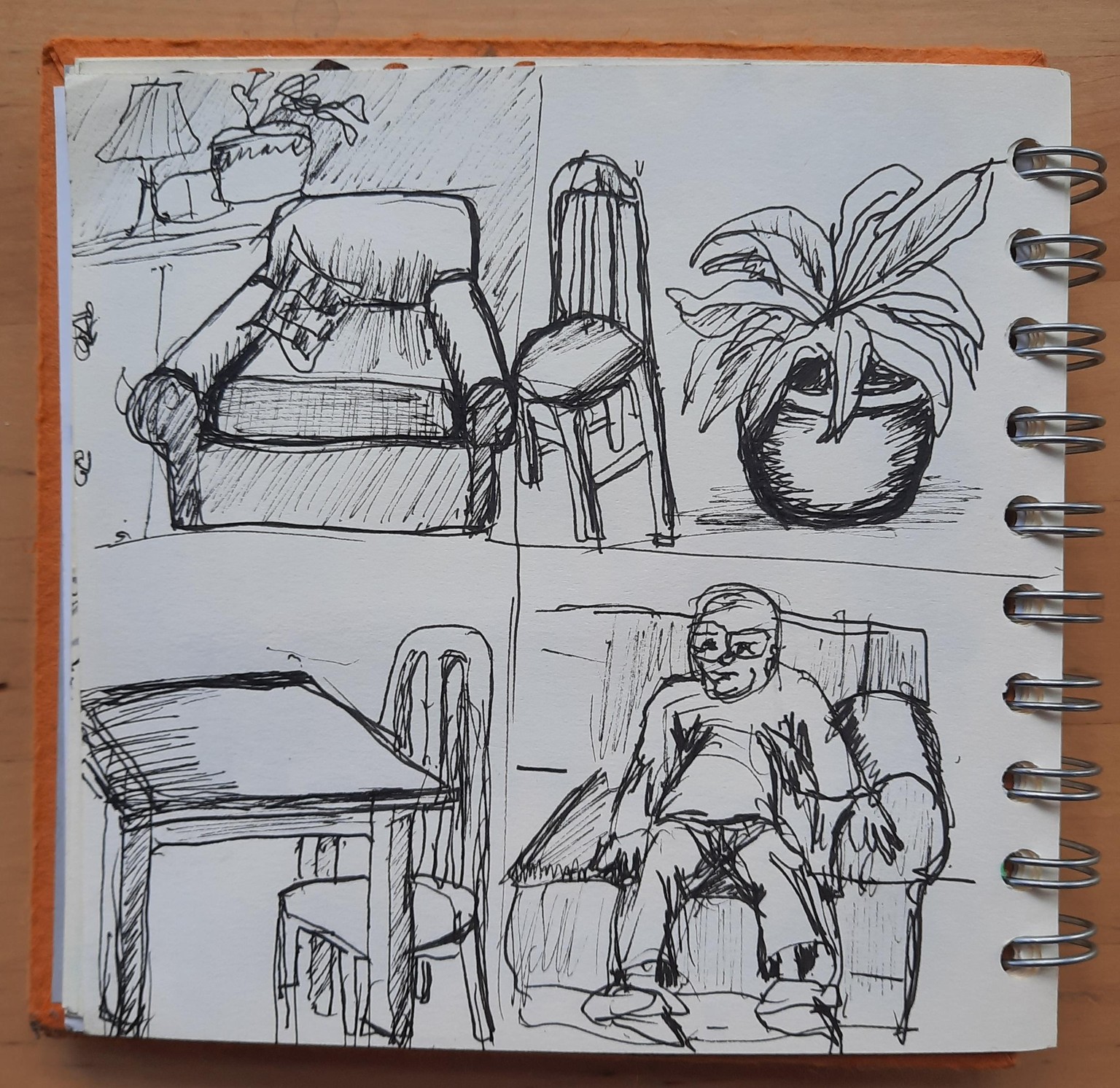 Drawing indoors and outdoors - image 2 - student project