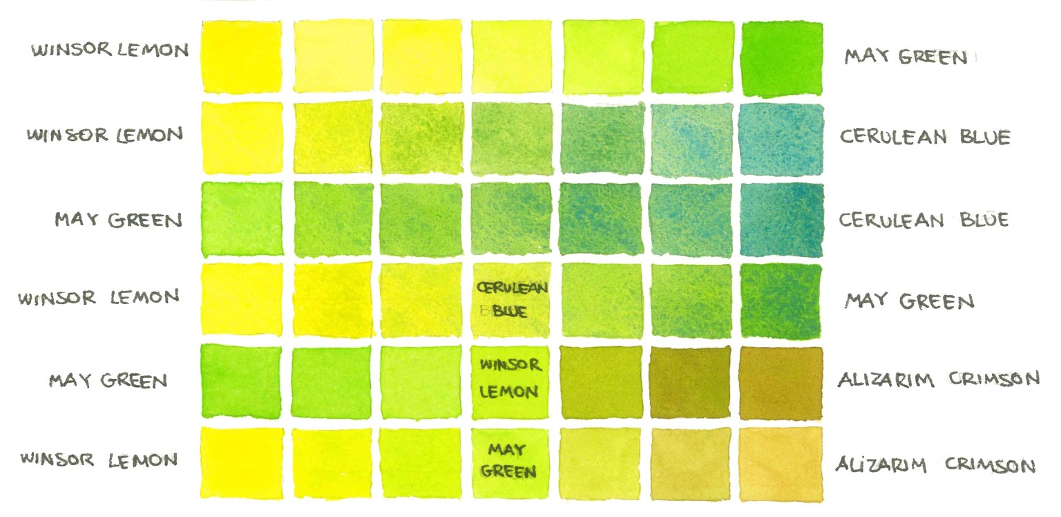 Greens from my palette - image 1 - student project