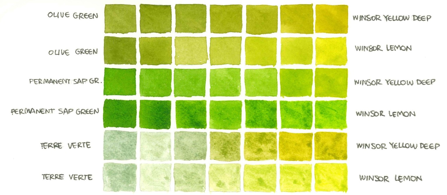 Greens from my palette - image 3 - student project