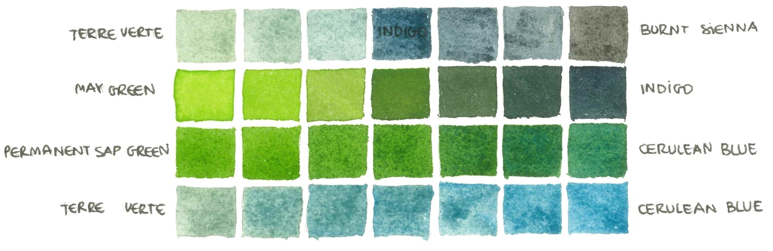 Greens from my palette - image 5 - student project