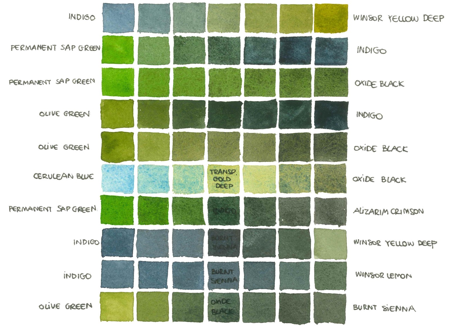 Greens from my palette - image 4 - student project