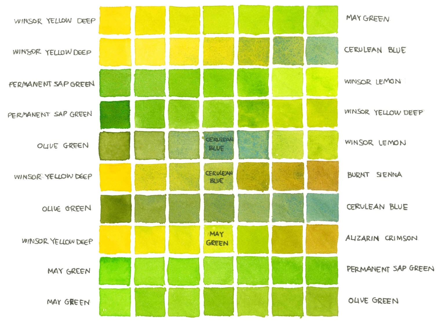 Greens from my palette - image 2 - student project