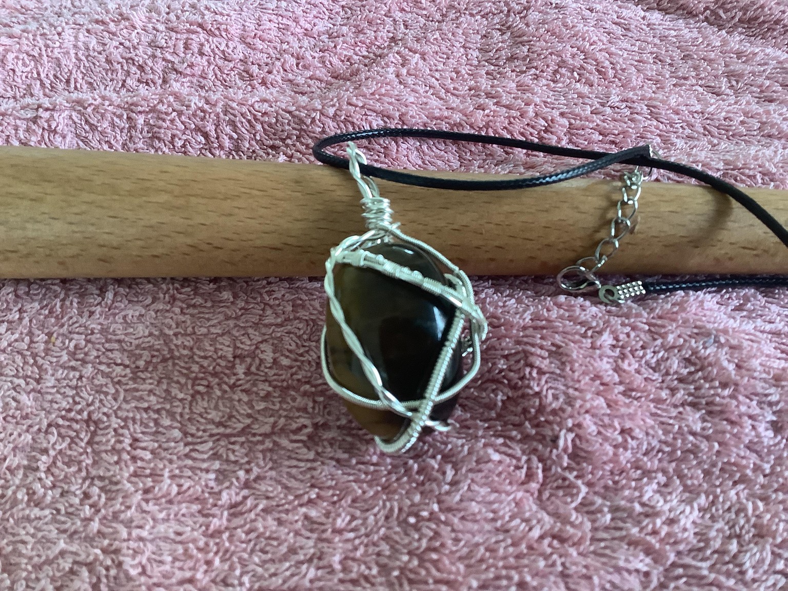 Tigers Eye and 2nd effort Rose Quartz - image 1 - student project