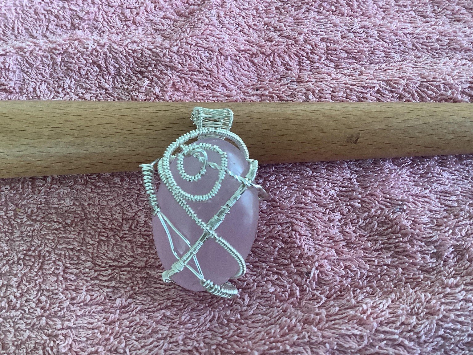 Tigers Eye and 2nd effort Rose Quartz - image 2 - student project