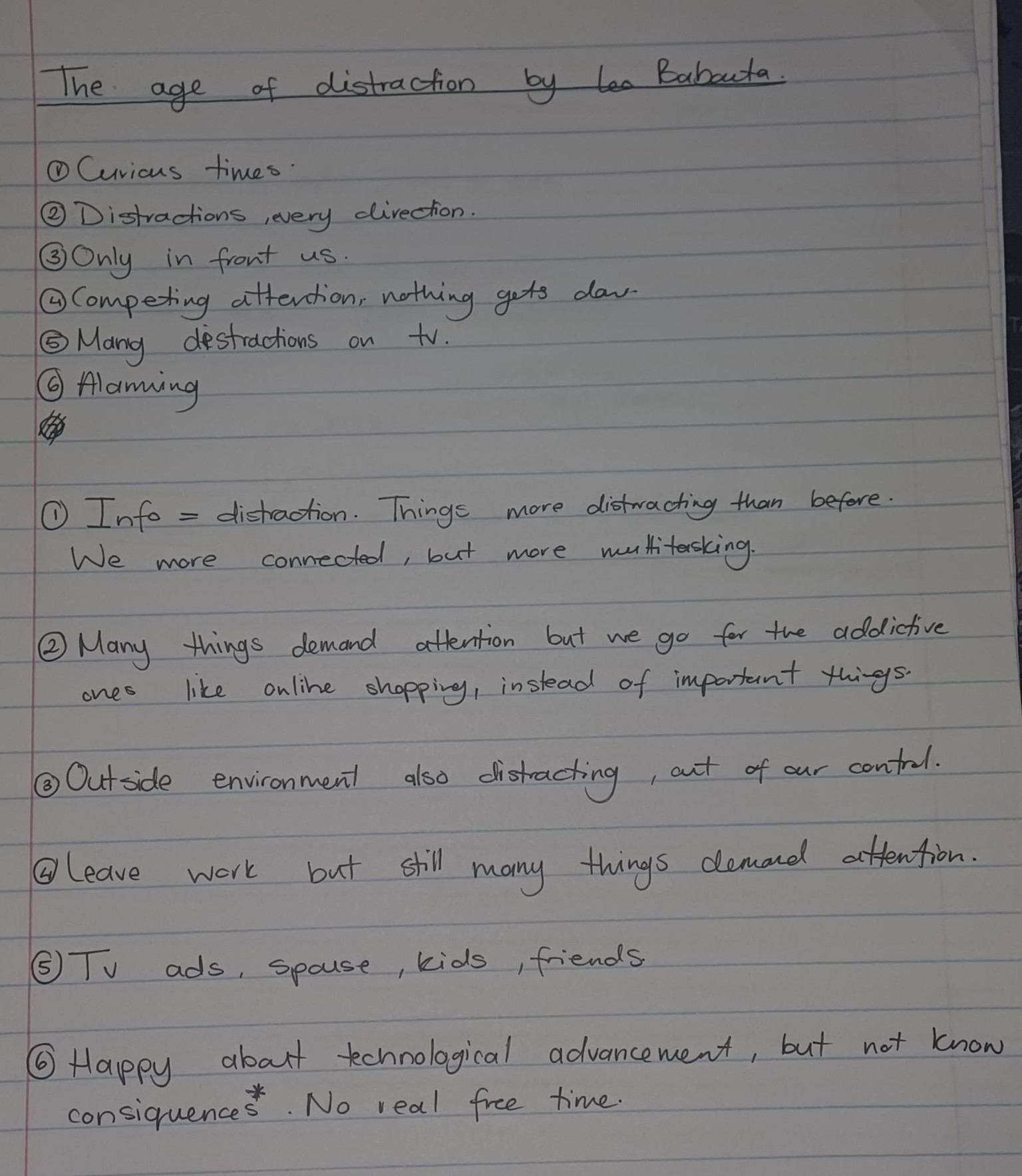 Note taking skills - image 1 - student project