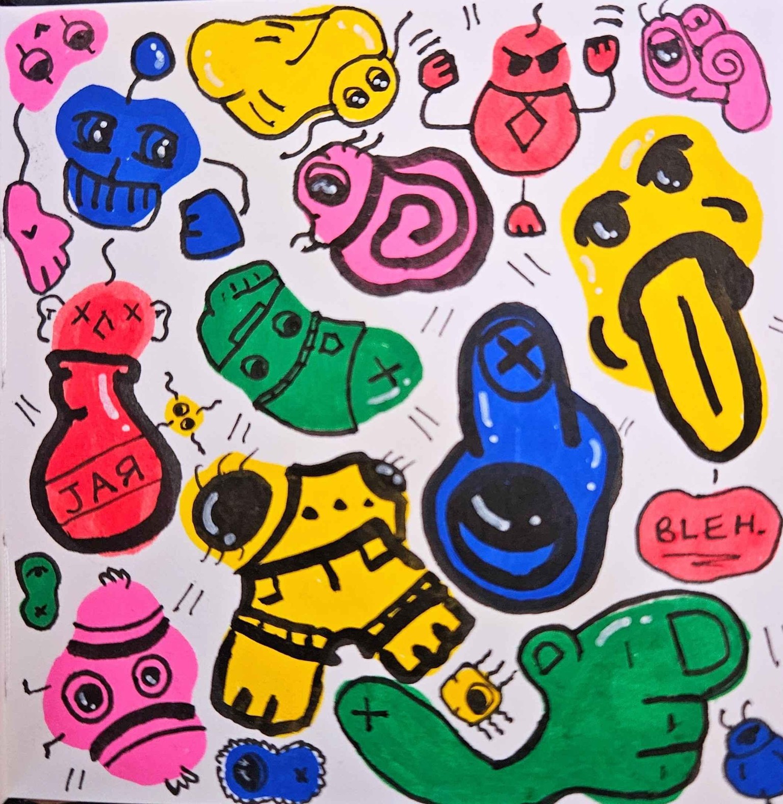 BLOBS! and other exercises - image 1 - student project