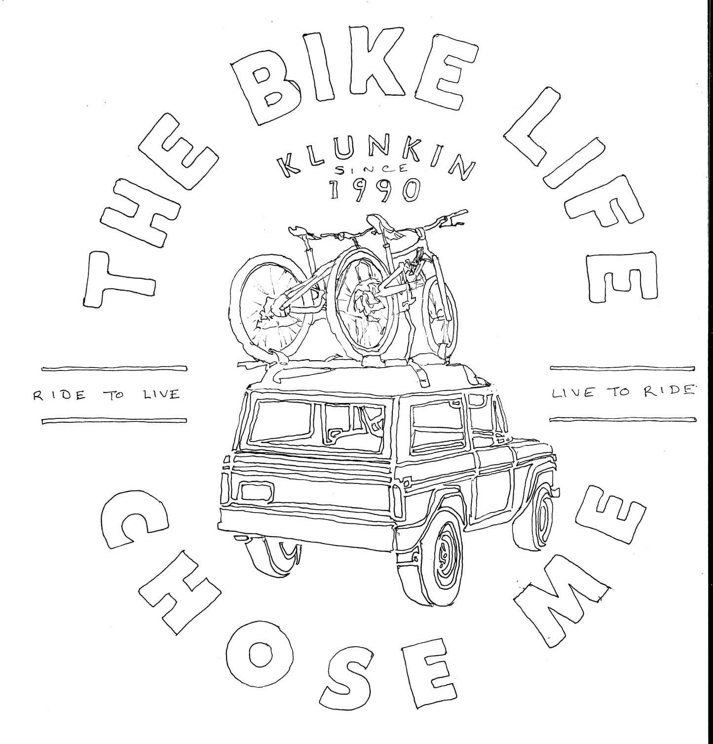 Bike Life tshirt design - image 2 - student project