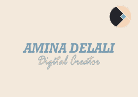 My Blue and Orange Business Card - image 2 - student project