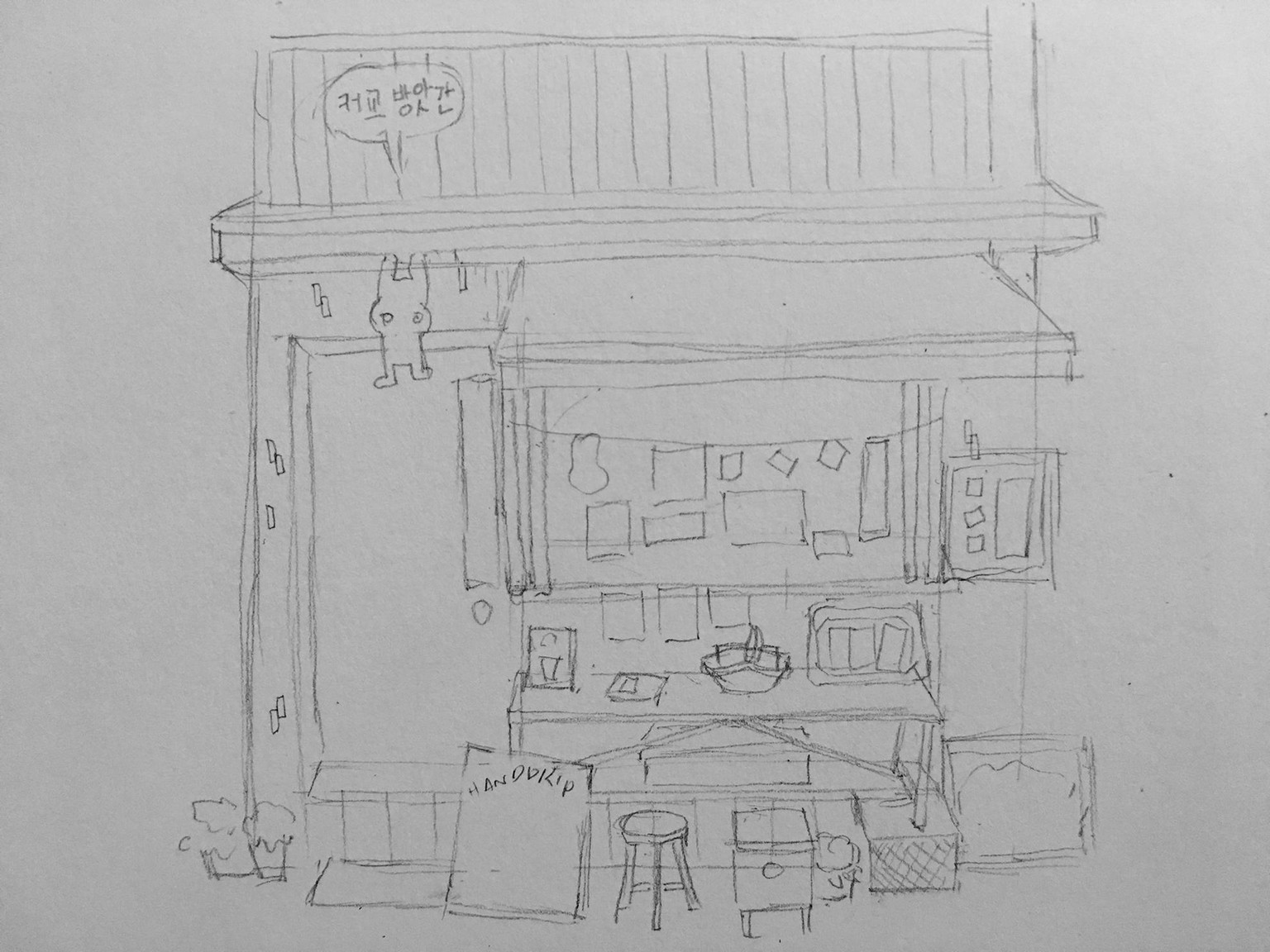 A cafe in Seoul, Korea - image 2 - student project