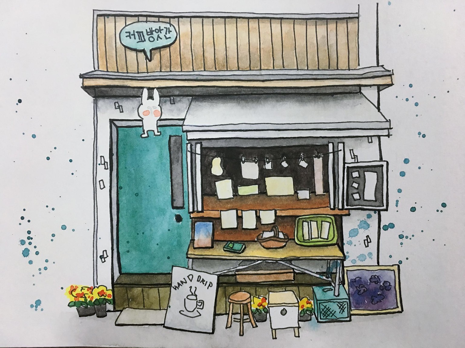 A cafe in Seoul, Korea - image 4 - student project
