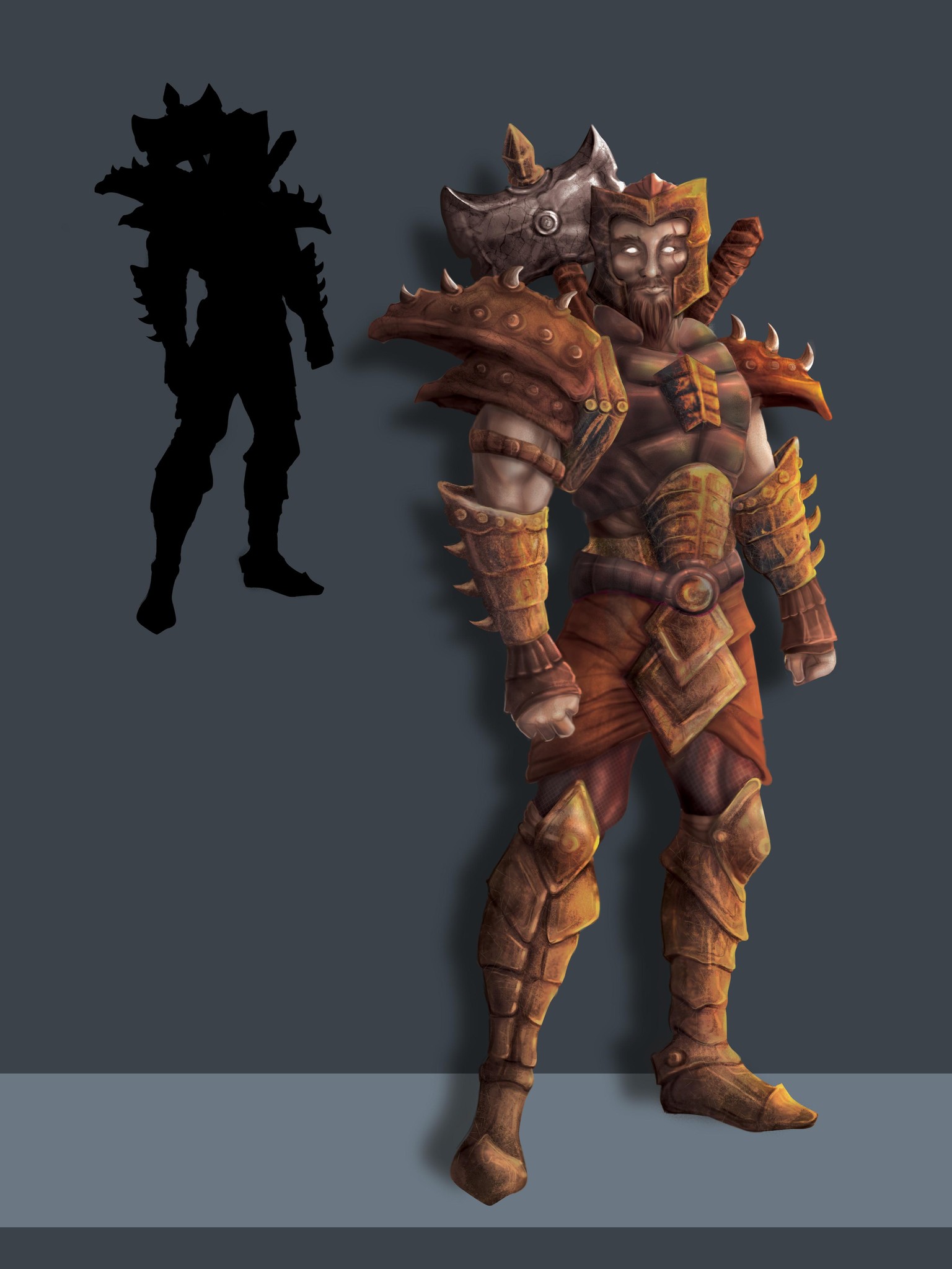 Digital Painting in Photoshop - Character Design - image 1 - student project