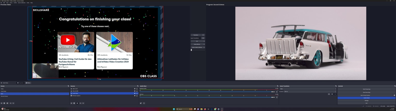 Skillshare OBS Studio Class - image 1 - student project