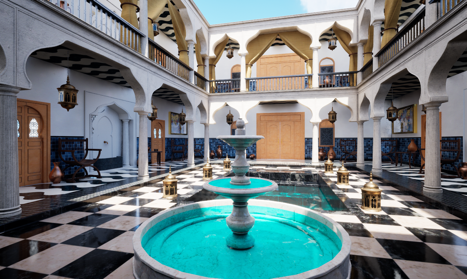 Moroccan Scene - image 1 - student project