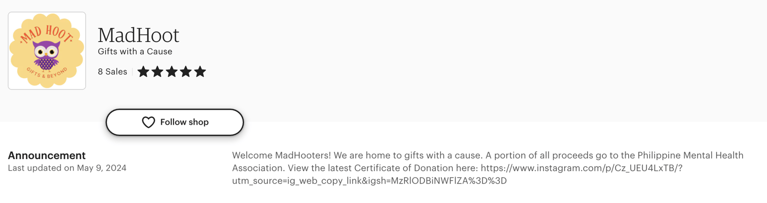 Mad Hoot Shop Update - image 1 - student project