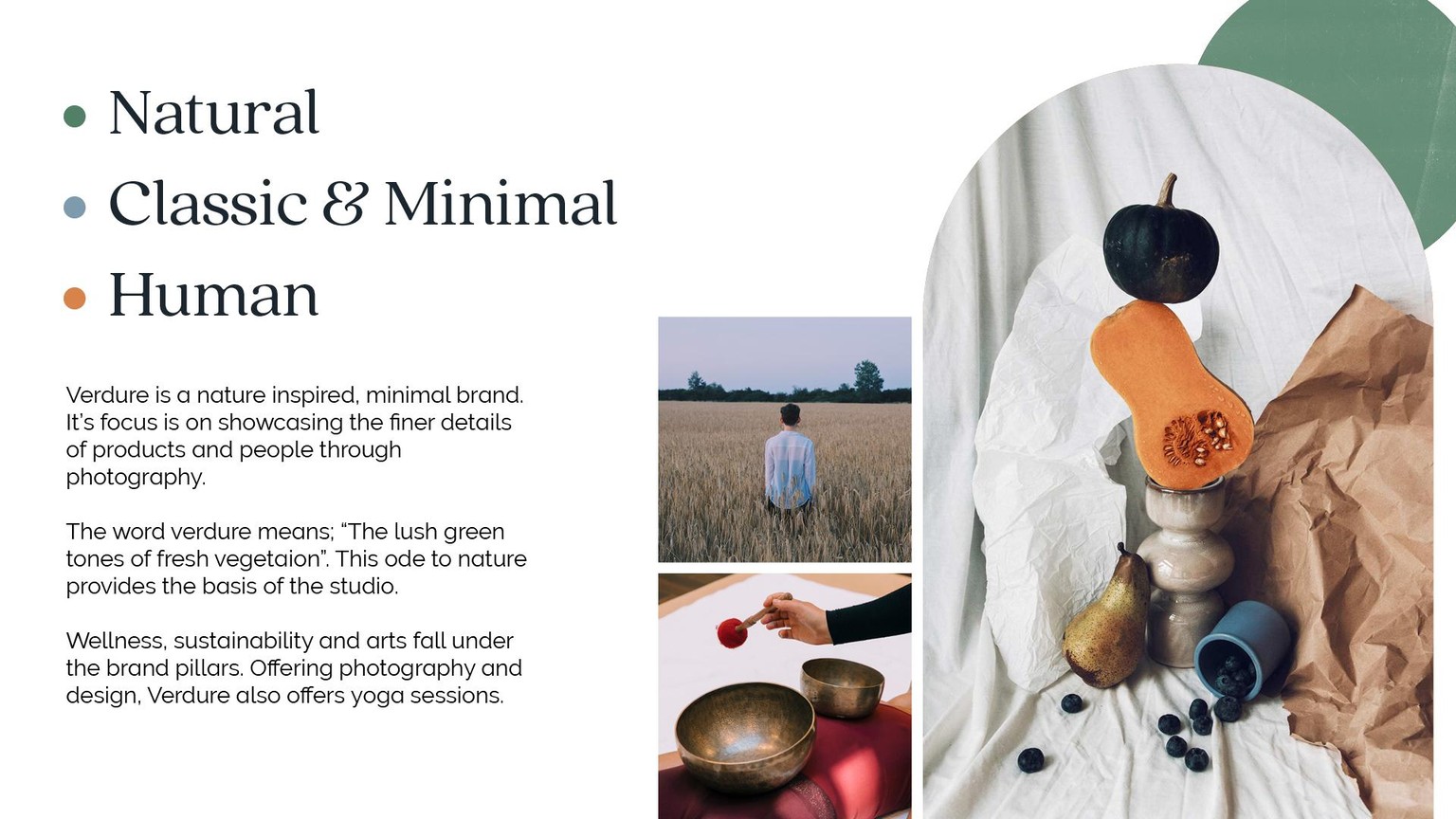 Verdure Studio Brand Book - image 1 - student project