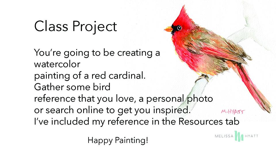 My red cardinal artwork - image 3 - student project