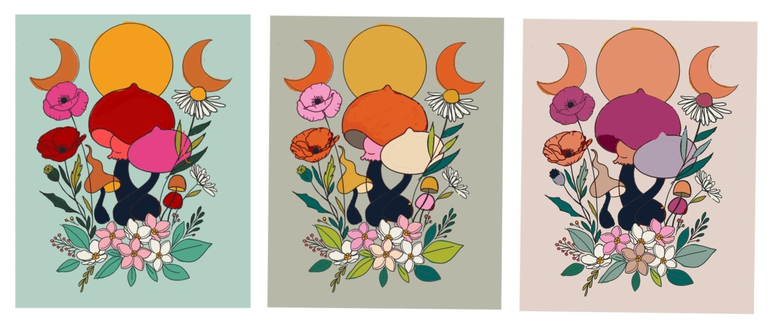 Magic Shrooms and Blooms - image 1 - student project