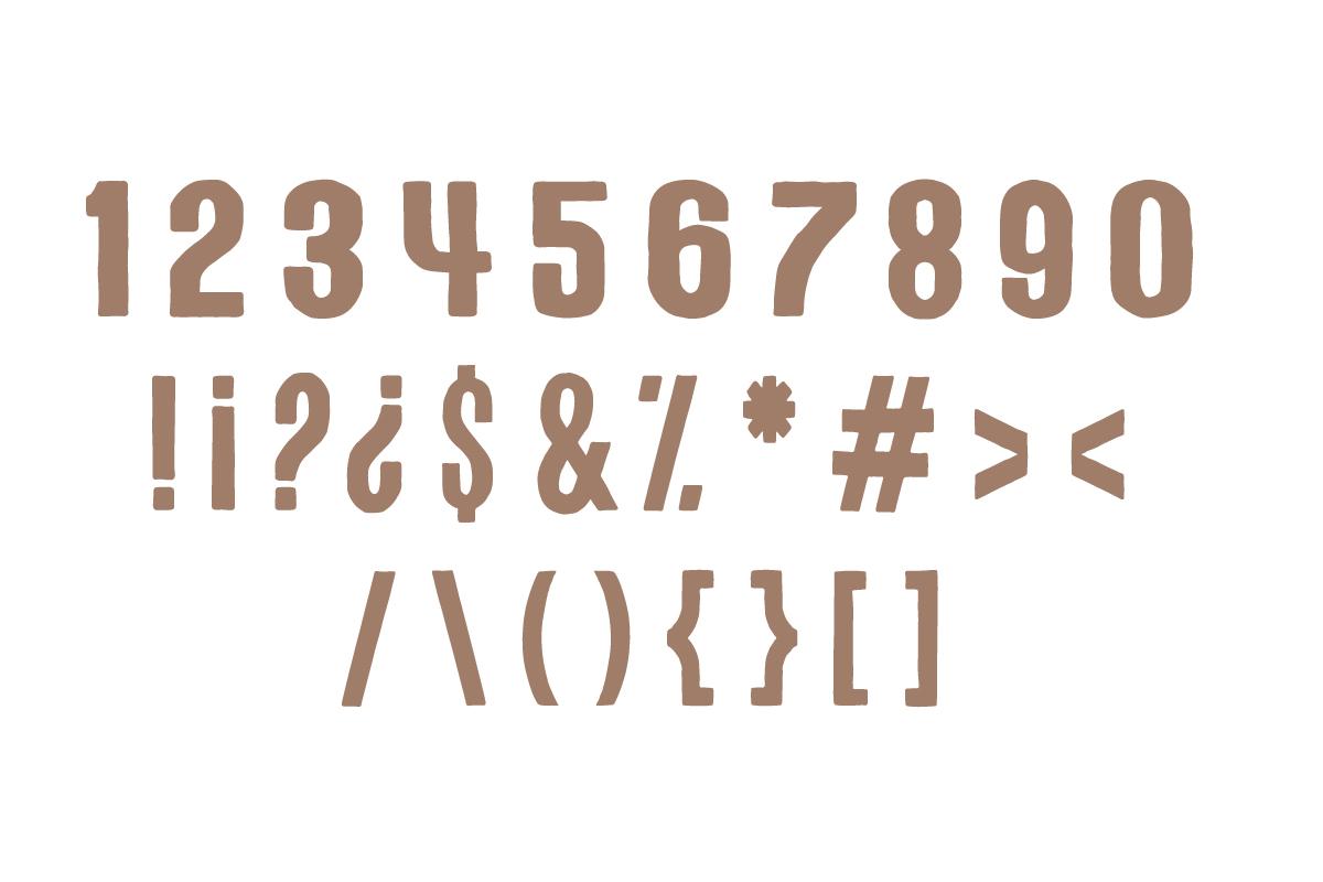 The Redwood Font - image 2 - student project