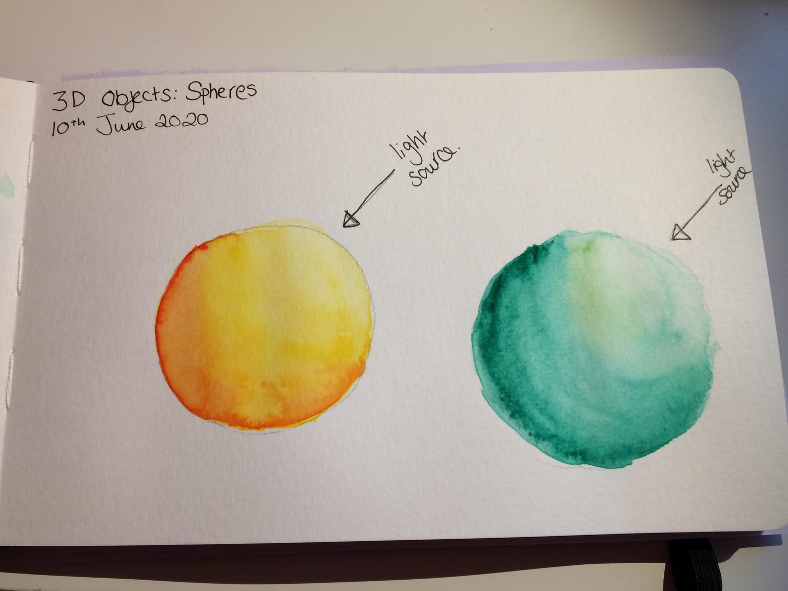 Watercolour First Attempts - image 2 - student project