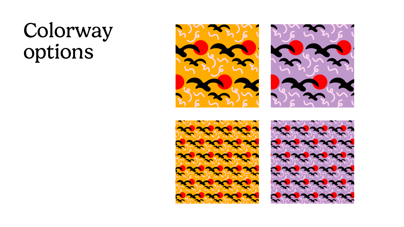 Early bird gets the worm pattern - image 5 - student project