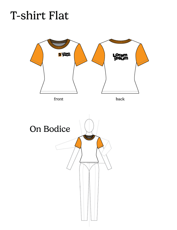 Beginner shirt flat - image 1 - student project