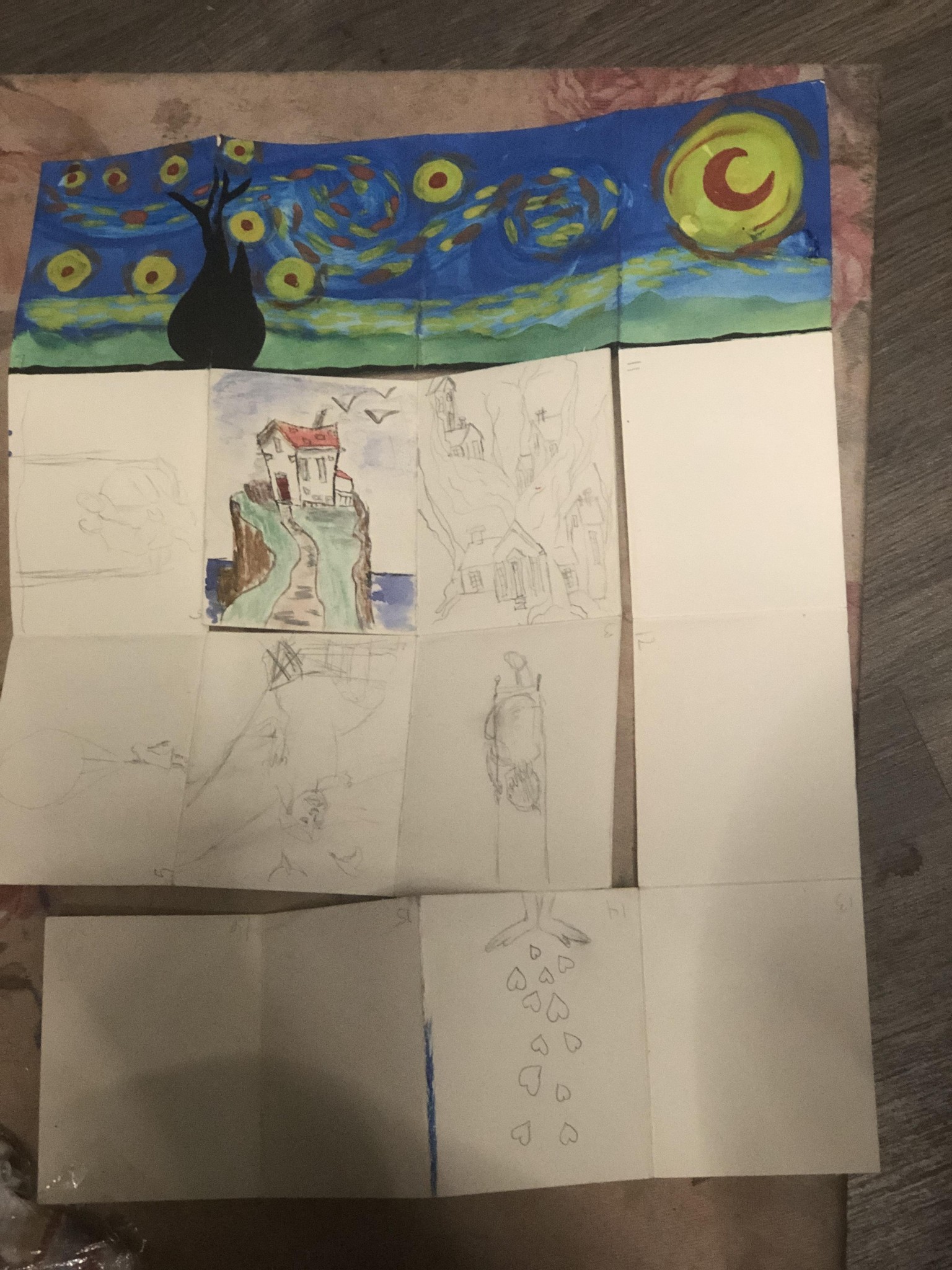 Waterpaint sketchbook - image 1 - student project