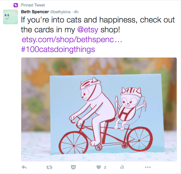 Tweeted a new product - got a retweet! - image 1 - student project