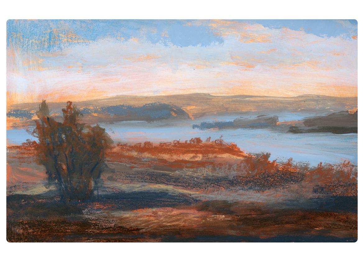 Water Soluble Pastel and Acrylic Work - image 3 - student project