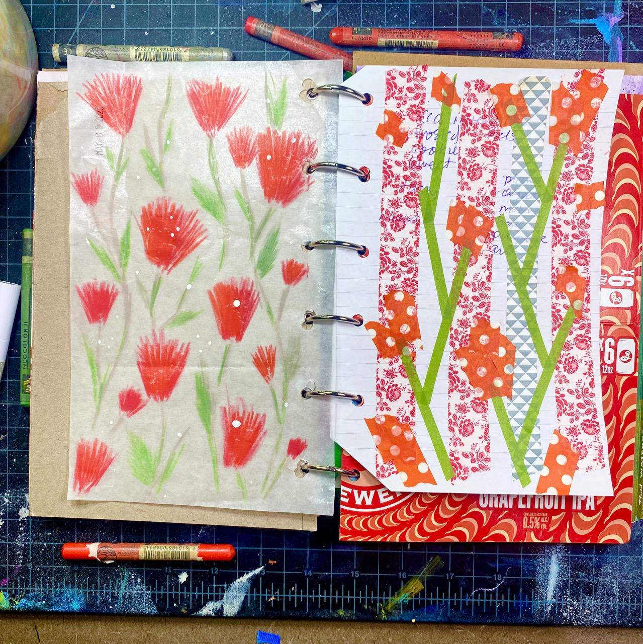 My junk journal - image 1 - student project