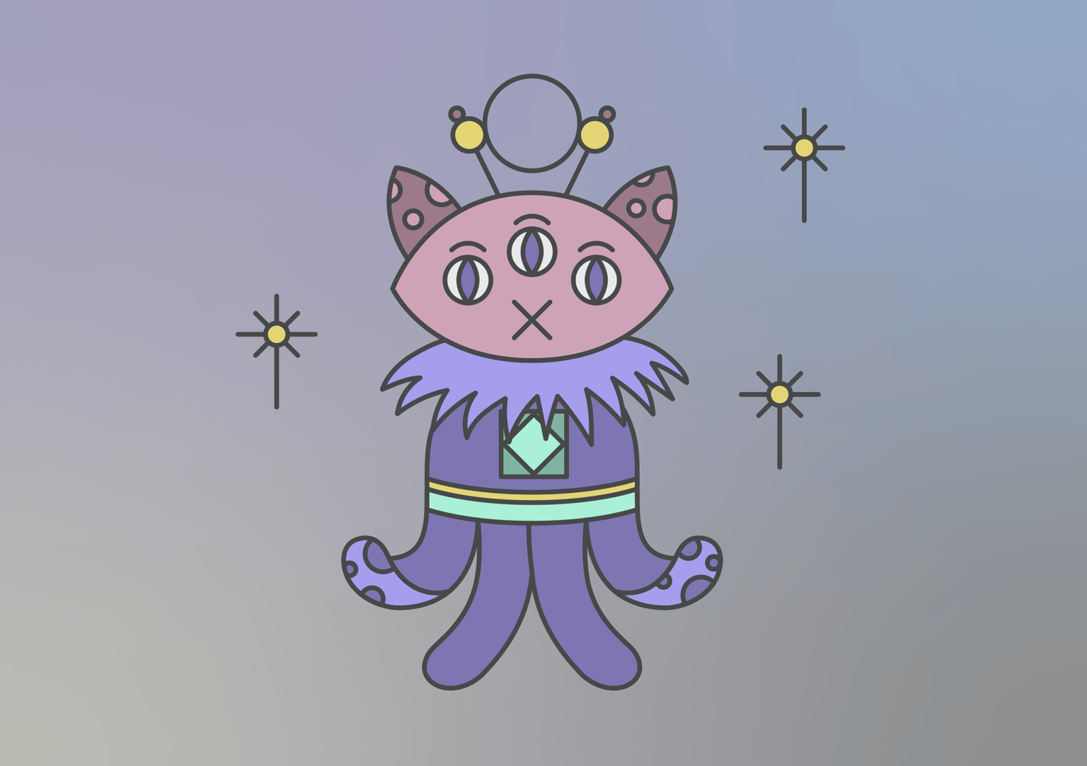 Illustrator Fundamentals: SPACE - image 7 - student project