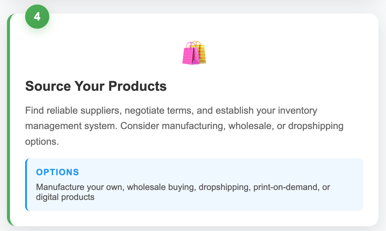 Online Store Planning Workflow - image 3 - student project