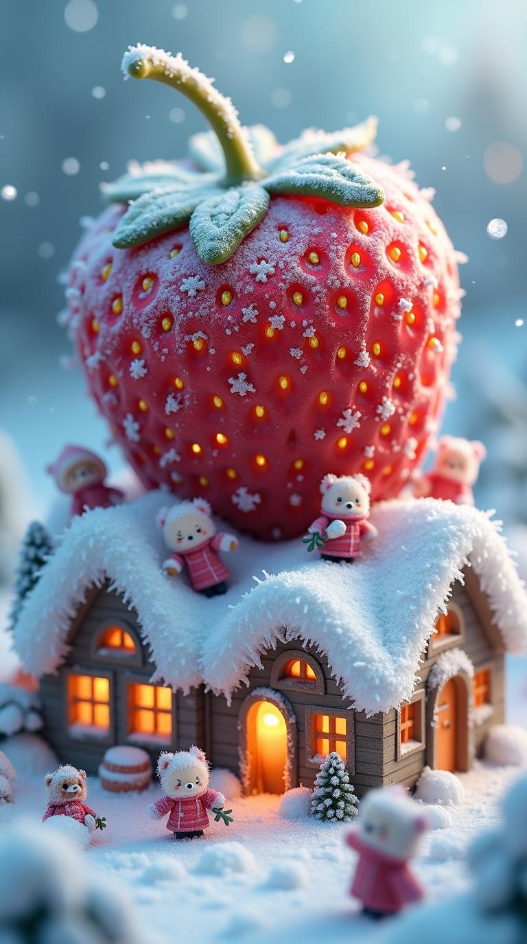 Strawberry theme - image 3 - student project
