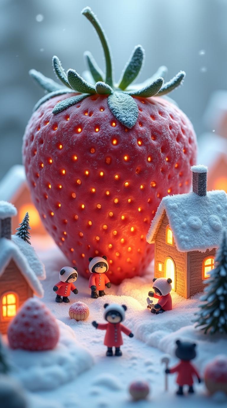 Strawberry theme - image 4 - student project