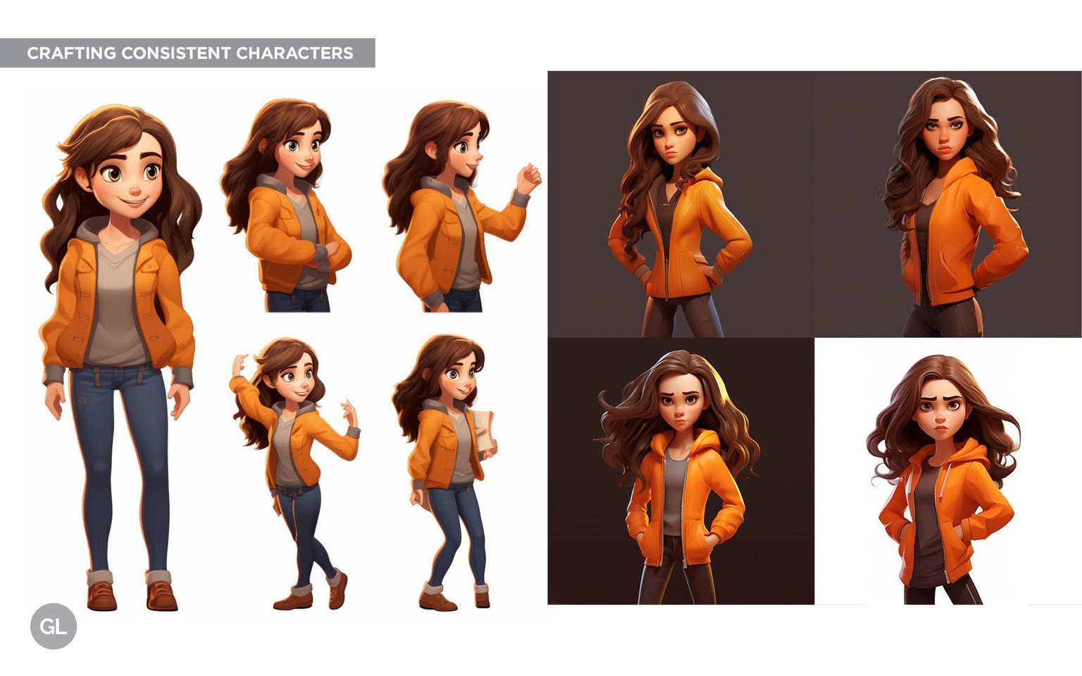 Dynamic Female Character - image 2 - student project